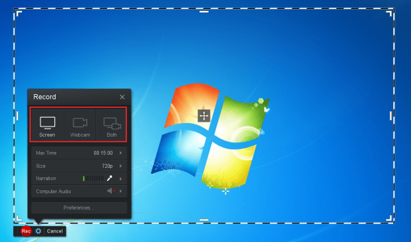 Phần mềm quay video màn hình Screencast O Matic